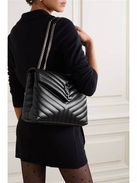 ysl loulou bag medium black|ysl loulou bag small.